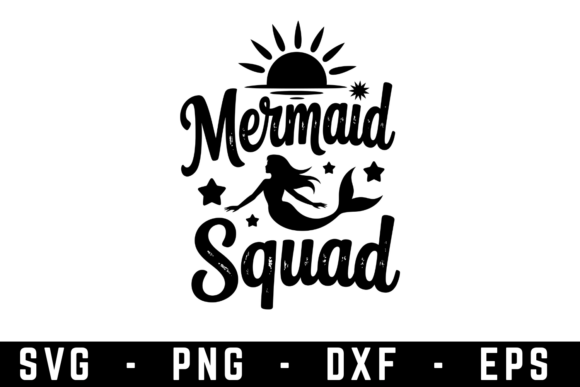 Download Mermaid Squad Svg | Svg Cut File - Premium Resources