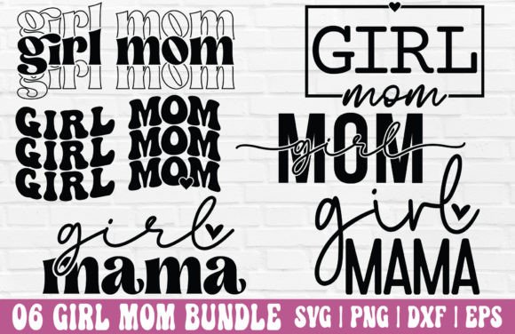 Download Girl Mom SVG Bundle - Girl Mom PNG - Svg bundle Collection