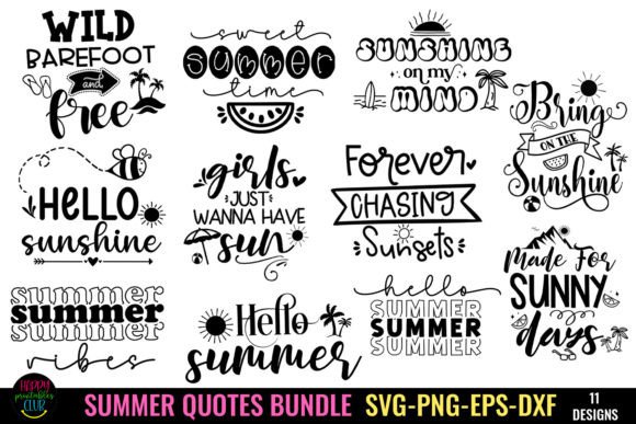 Download Summer Quotes SVG Bundle I Summer SVG - Svg bundle Collection