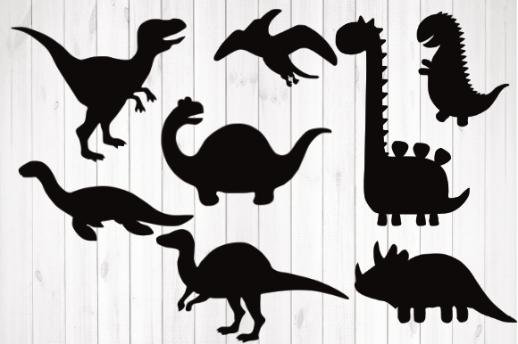 Download Dino Kids Silhouette - Kids silhouette Collection