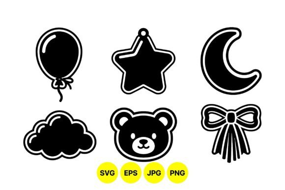 Download Cute Kids Silhouette SVG Icons - Kids silhouette Collection