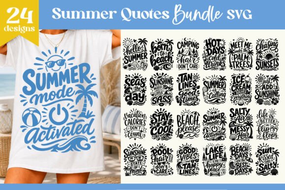 Download Summer Quotes SVG Bundle Beach - Svg bundle Collection