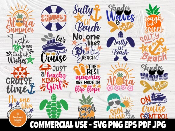 Download Summer SVG Bundle, Summer Quotes, Beach - Svg bundle Collection