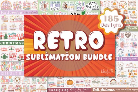 Download Retro Sublimation SVG Bundle. - Svg bundle Collection