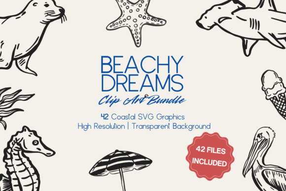 Download Beach SVG Bundle | Coastal Cut Files - Svg bundle Collection